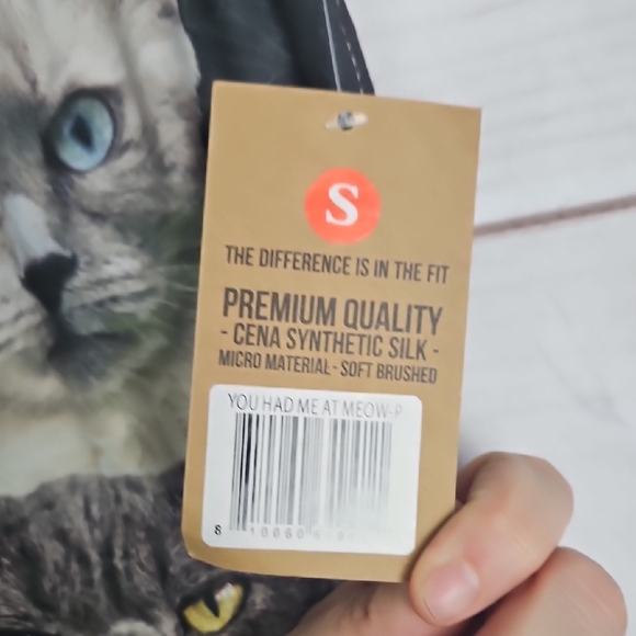 Brief Insanity You Had Me At Meow Cat Lover's Delight Pajama Pants Small - Picture 10 of 13